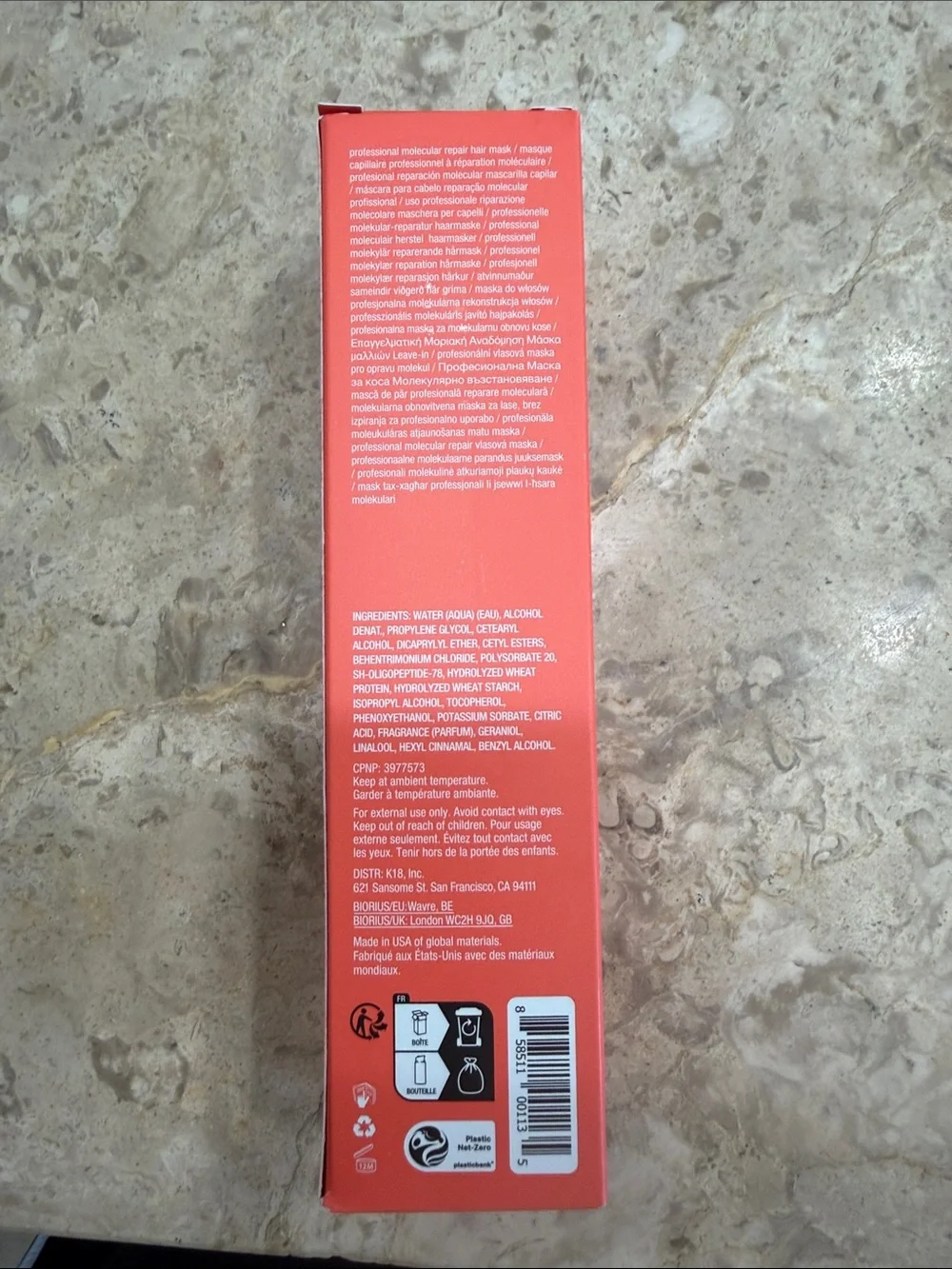 K18 Biomimetic Hairscience Professional Molecular Repair Hair Mask - BRAND NEW